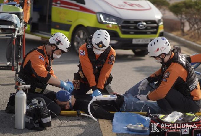 세종소방, 심정지 환자 소생률 3년 연속 전국 1위