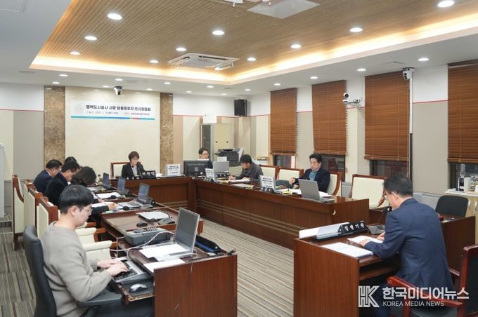 평택도시공사 사장 임용후보자 인사청문회 진행 모습