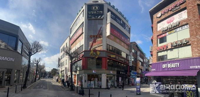 충북 도내 표준지 최고지가(청주 상당구 북문로1가 175-5 일원)