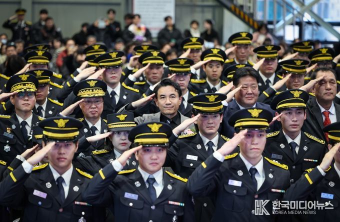 강원소방학교 졸업식(김진태 도지사-강원소방학교)