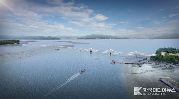 보성군, 2026년 바다가 여는 해양수산 르네상스 본격화_보성벌교갯벌 생태탐방로드 조성사업 3구간 조감도 (장암~해도 다리)