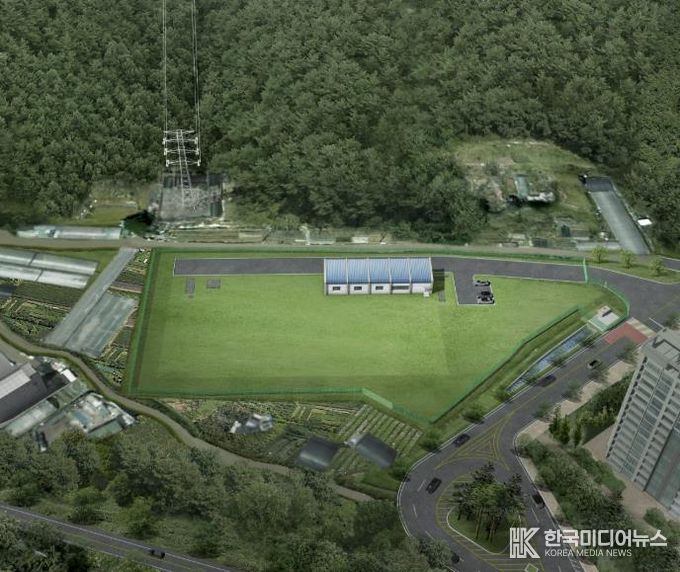 하안동에 설치되는 하수저류시설 조감도