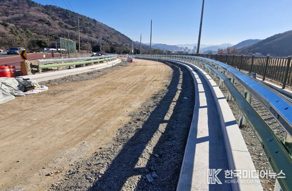 마재고개 도로선형 개량공사