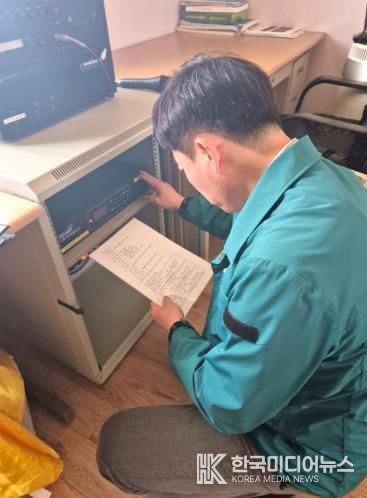 함안군 원격무선 마을방송장비 교체사업_법수면 부동마을 사진