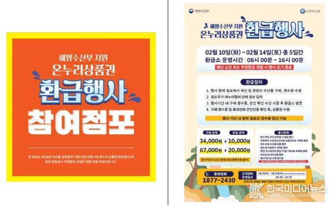 전통시장에서 설 준비! 온누리 환급 행사로 더 풍성하게