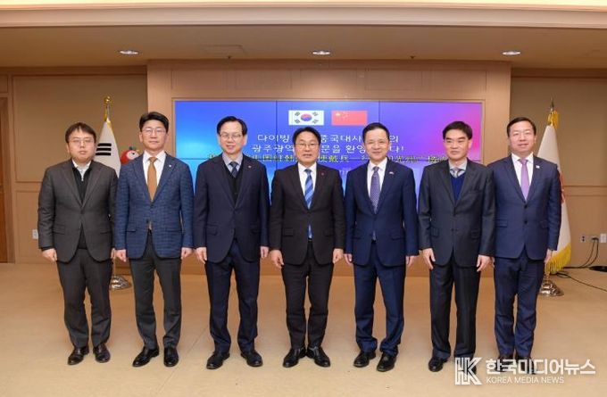 강기정 광주광역시장, 다이빙 주한중국대사 접견