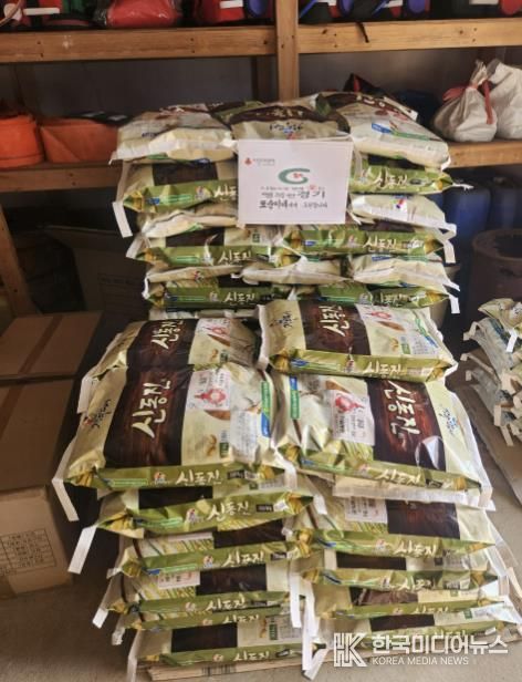 또순이네 박옥순 대표, 연천군 어려운 이웃 위해 백미 100포 기탁