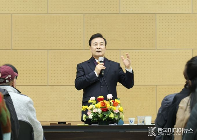 김성제 의왕시장 새해 시정 설명회