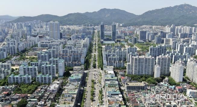 안양 평촌신도시 전경