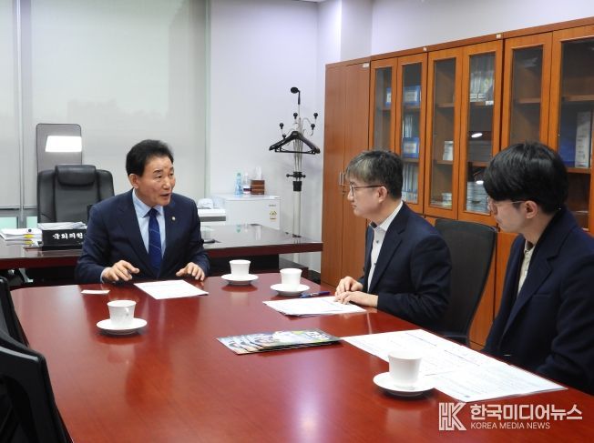 박용갑 의원_ 국토교통부 이우제 도로국장 면담