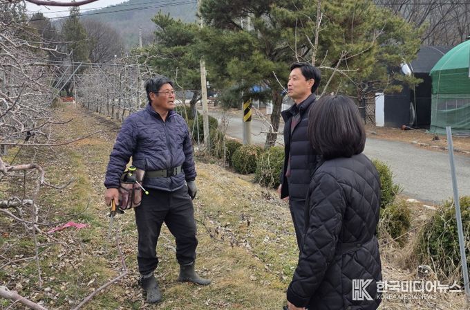 무주군 돌발해충 월동난 예찰 실시