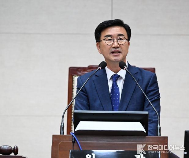 완주군의회 유의식 의장, “대동세상은 군민이 주인인 지방자치”