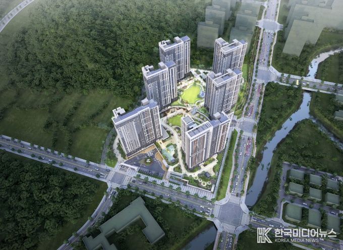 하대실 2지구 공동1블럭 조감도