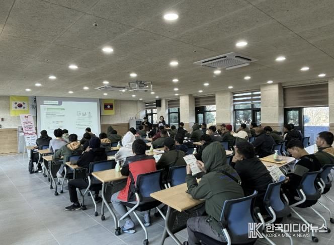보은군보건소, 외국인 계절근로자 대상 결핵 예방교육 실시