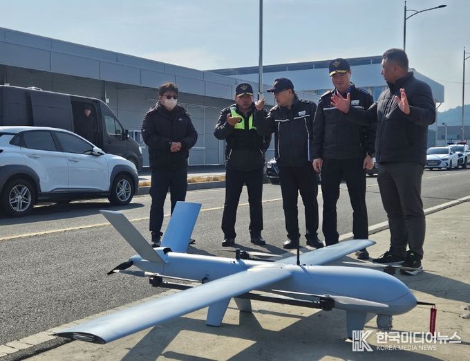 VTOL 무인기 해상 시범운용 실시