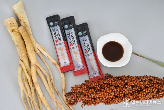 충북농기원 특허 입은 '흑도라지청', 단양 수수 품고 미국 시장 노린다!