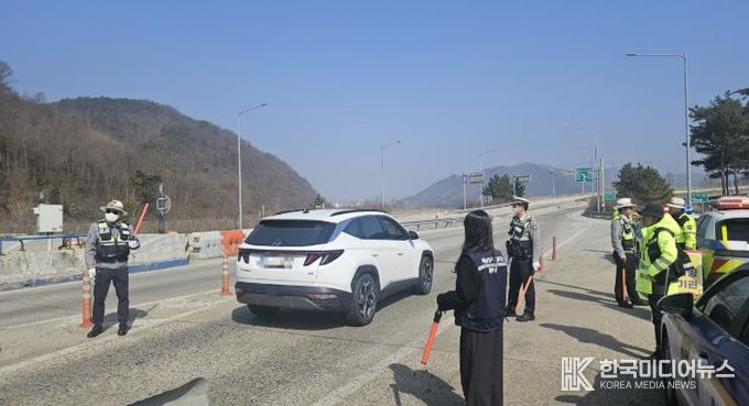 완주군, 상관 톨게이트서 체납 차량 합동 단속