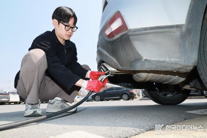경유차량 배출가스 점검(환경관리과)