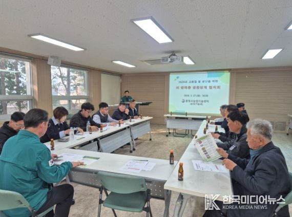 통영시, 벼 재배 전 면적에 드론 4회 방제