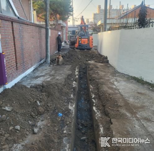 소규모 공사현장 사진