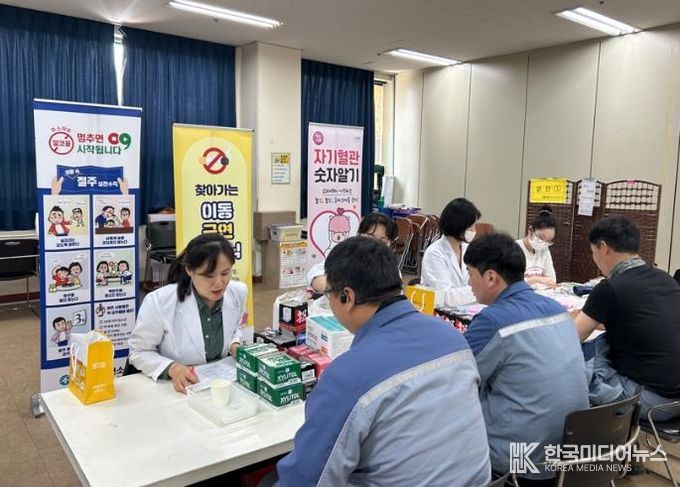 통영시, ‘찾아가는 이동 금연클리닉’ 운영