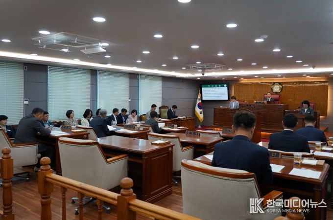 담양군의회, 제343회 임시회 폐회