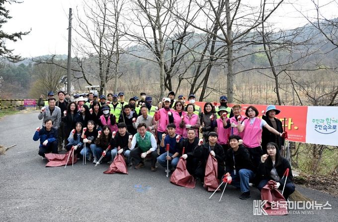 대전 중구, 보문산 일대 등산로 환경정비 실시