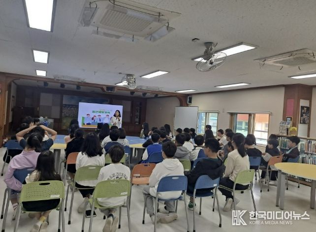 산청군, 초중고 대상 흡연 예방 교육 실시