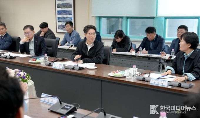 농자재 수급 상황 점검 사진