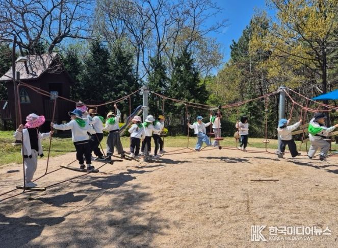 유아숲체험원 ‘봄맞이 숲체험’ 호응