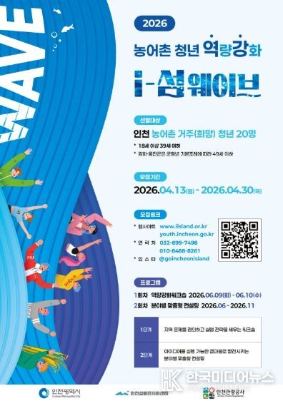 2026 인천 섬 웨이브 포스터